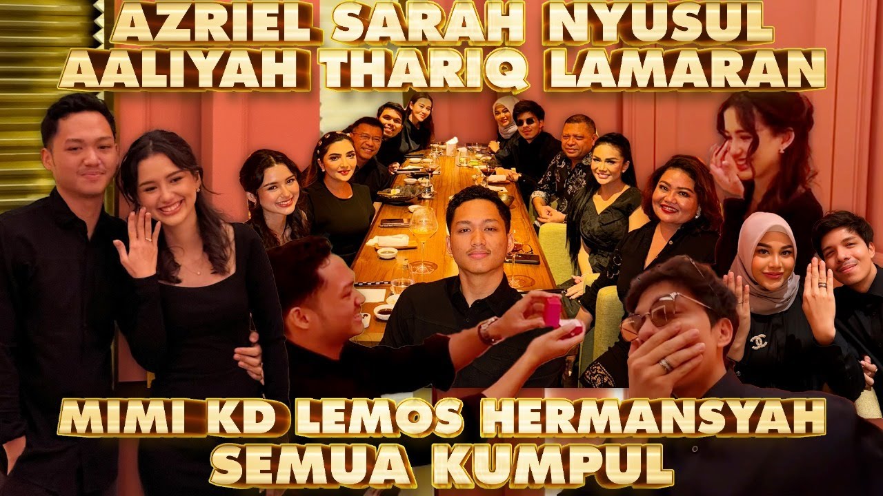 AZRIEL LAMAR SARAH! MIMI KD LEMOS, THE HERMANSYAH, AUREL ATTA KUMPUL! poster — similar to AUREL ATTA PISAH DI THAILAND, KULINERAN SAMPE KALAP!!
