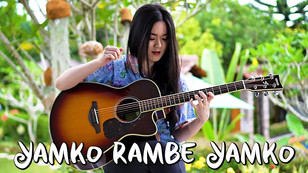 Yamko Rambe Yamko - Fingerstyle Guitar Cover | Josephine Alexandra background