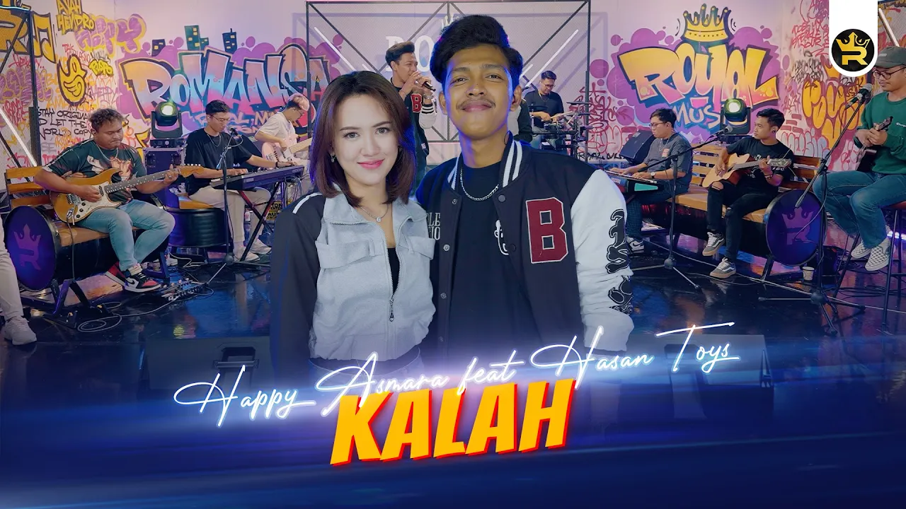 HAPPY ASMARA FT HASAN TOYS - KALAH ( Official Live Video Royal Music ) background