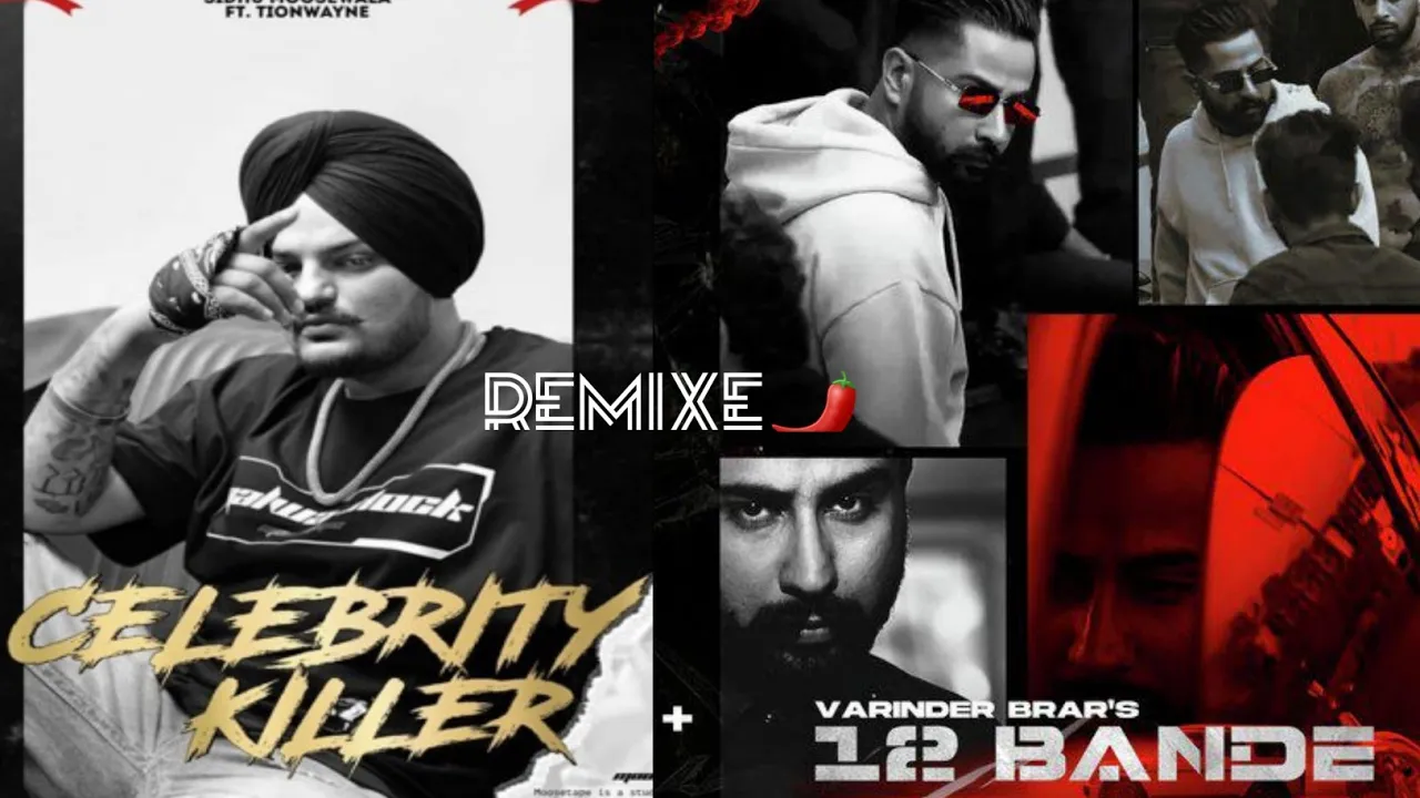 12 Bande x Celebrity Killer | Sidhu Moosewala ft Varinder Brar | (Official Video) | Prod.By Ryder41 background
