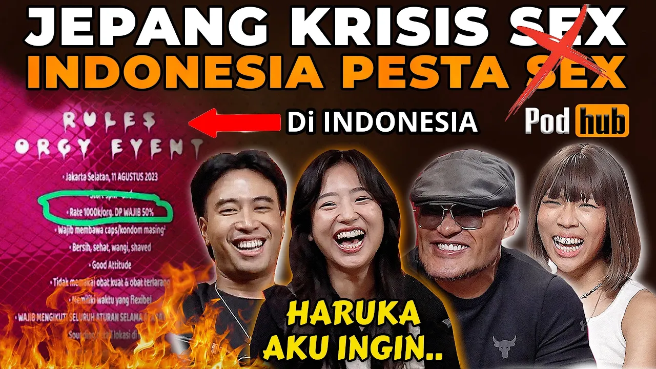ATURAN NO 3 BIKIN PUSING‼️🤣 TAPI HARUKA PINGIN⁉️😂. (Vidi Aldiano, ramengvrl - Corbuzier