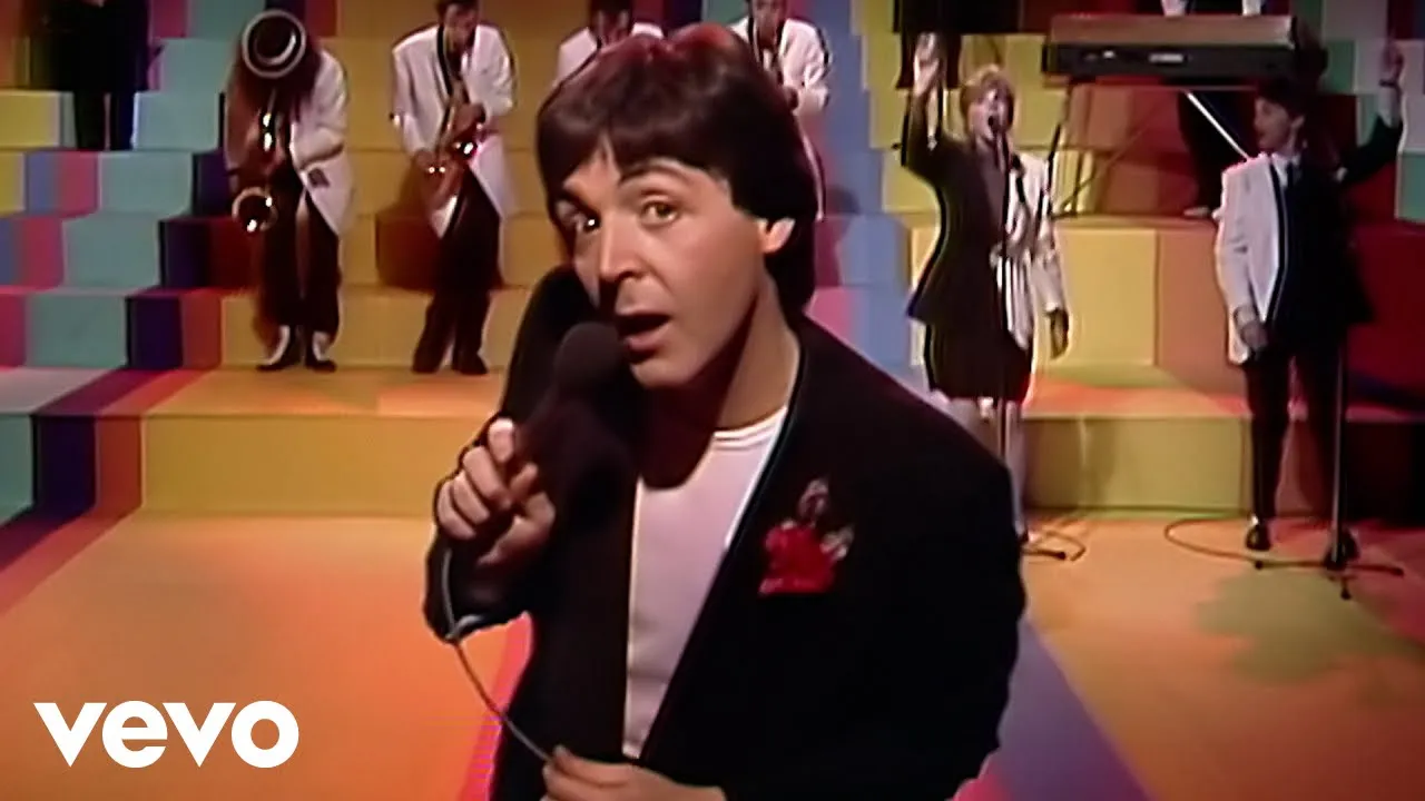 Paul McCartney - Coming Up (Official Music Video) background