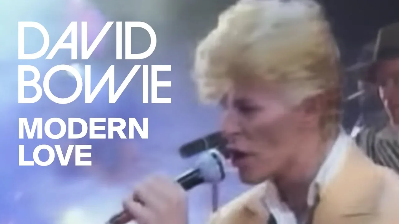 David Bowie - Modern Love (Official Video) background