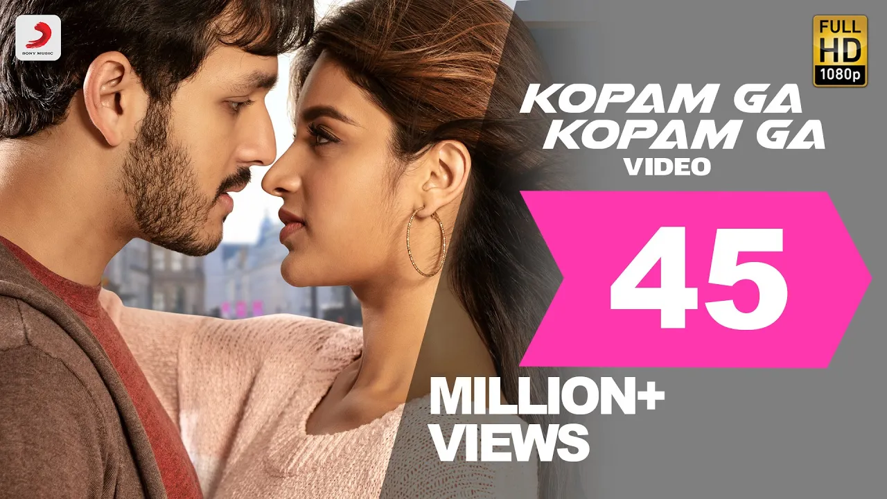 Mr. Majnu - Kopam Ga Kopam Ga Video | Akhil Akkineni, Nidhhi Agerwal | BVSN Prasad | Thaman S