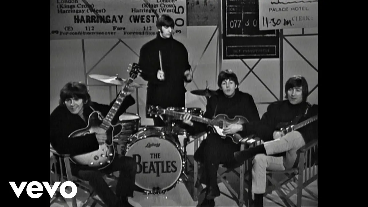 The Beatles - Ticket To Ride background