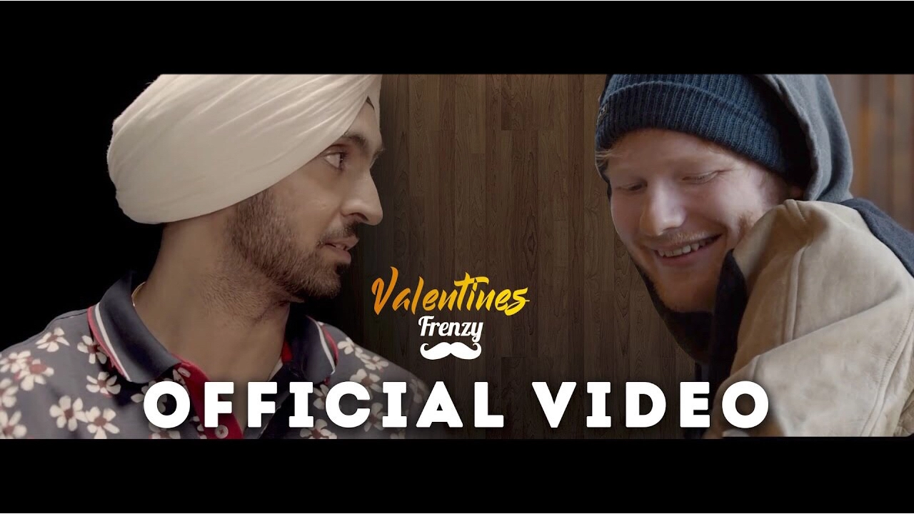 SHAPE OF YOU BHANGRA MIX | VALENTINES FRENZY (feat. Diljit Dosanjh & Ed Sheeran) | DJ FRENZY background