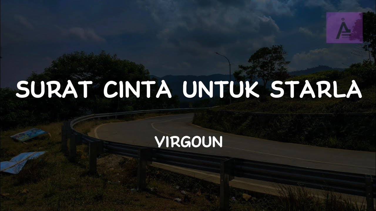 Virgoun - Surat Cinta Untuk Starla (Lyric) background