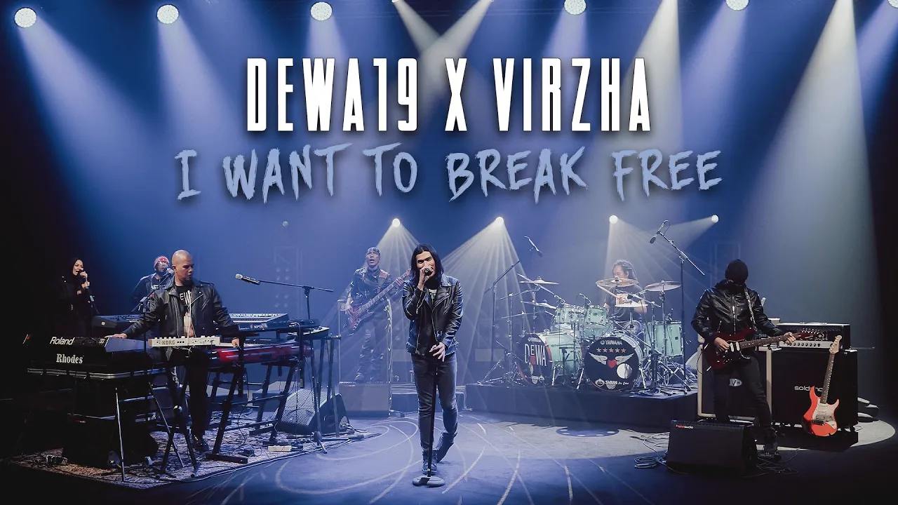 @Dewa19 Feat Virzha - I Want To Break Free background