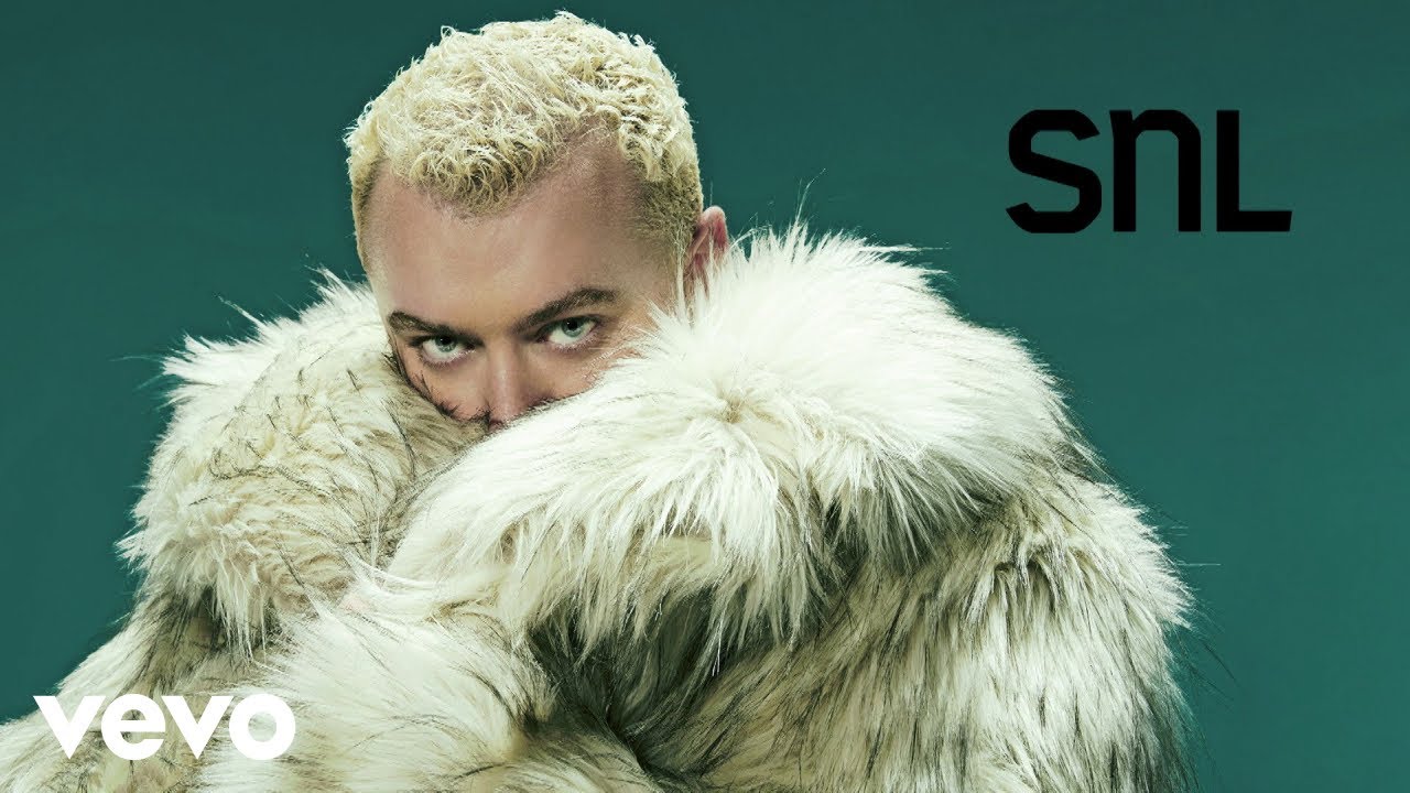 Sam Smith - Unholy (Live on Saturday Night Live) ft. Kim Petras background