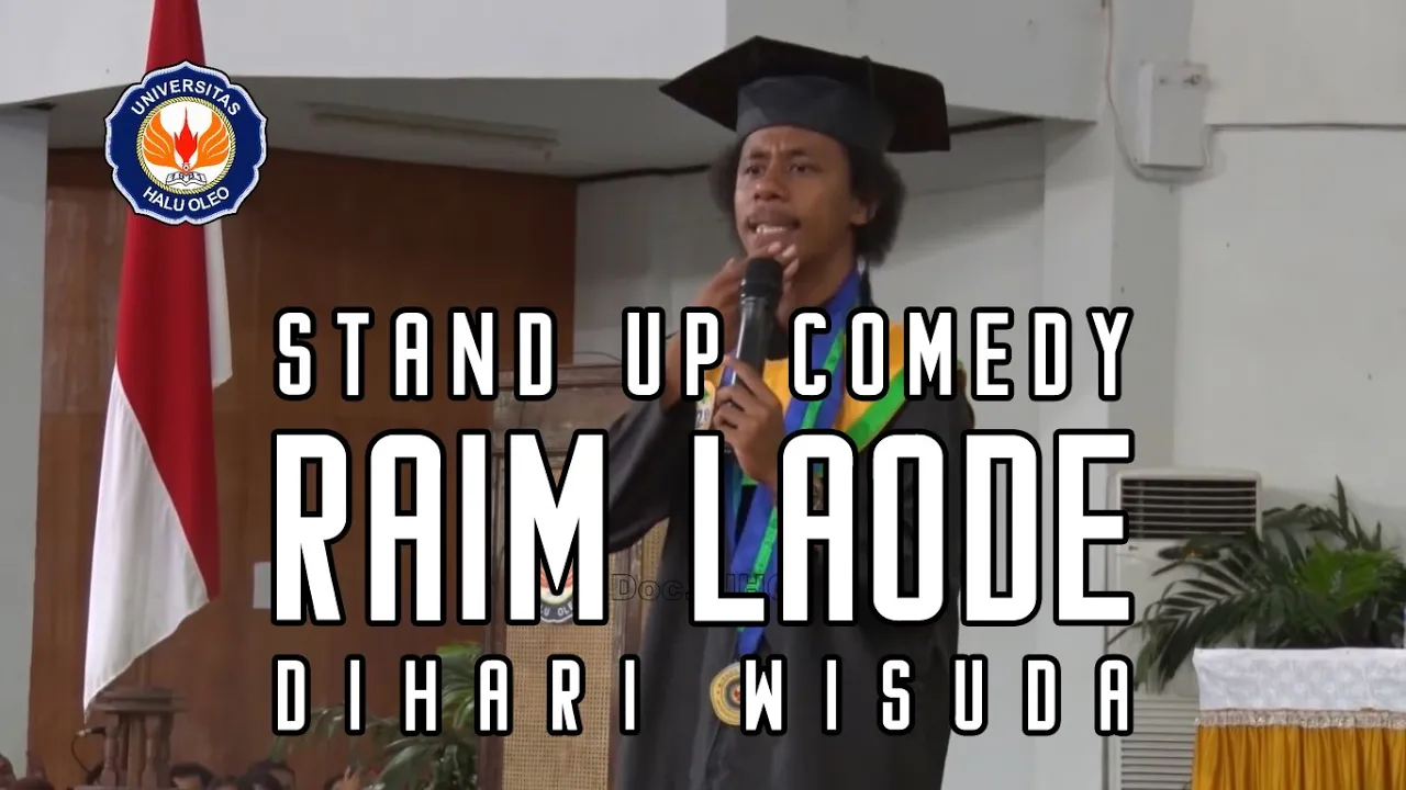 Raim Laode Stand Up Comedy Di Wisuda universitas haluoleo Kendari (2019) | Watch on Movi47