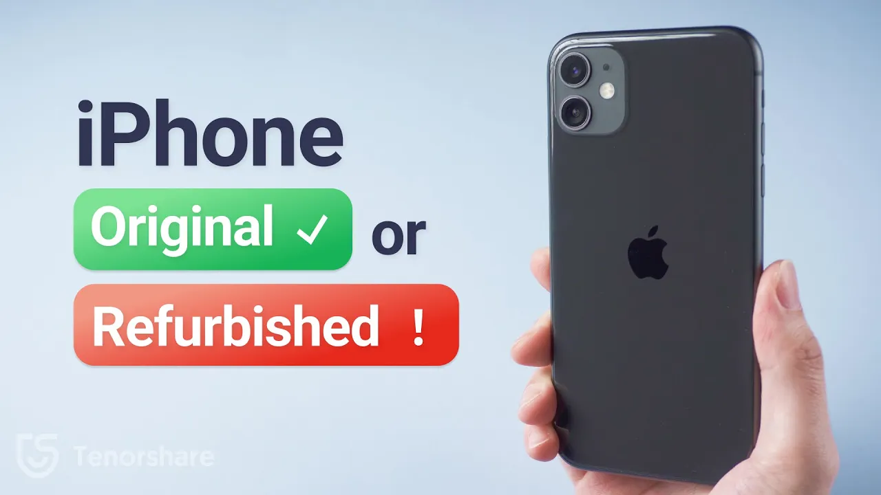 How to Check if iPhone is Original or Refurbished - iPhone Test & Check background