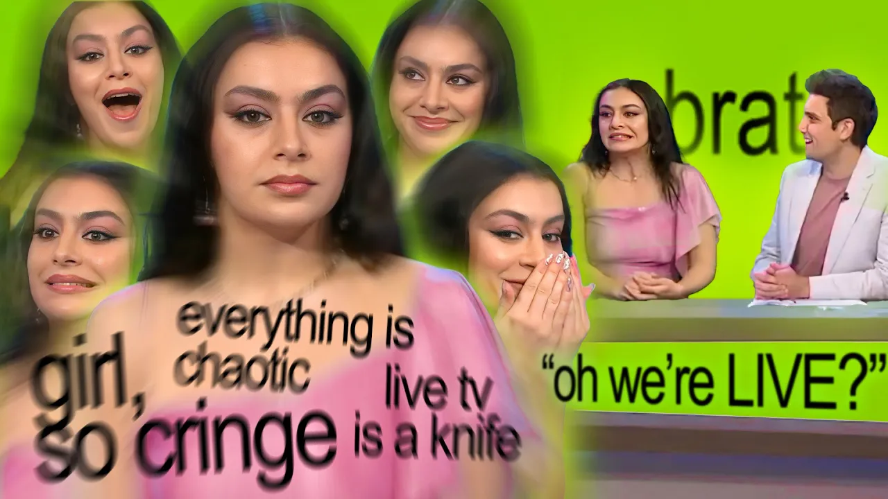 Charli XCX is just as messy as us 😭 (HYSTERICAL MOMENTS) background