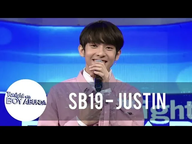 SB19 member Justin invites his celebrity crush Sharlene San Pedro to dinner | TWBA background