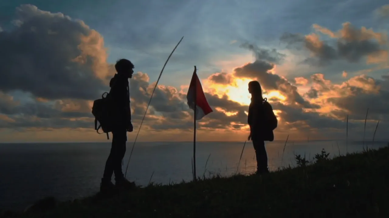 Alffy Rev - Senja & Pagi (ft Farhad) Official Music Video background