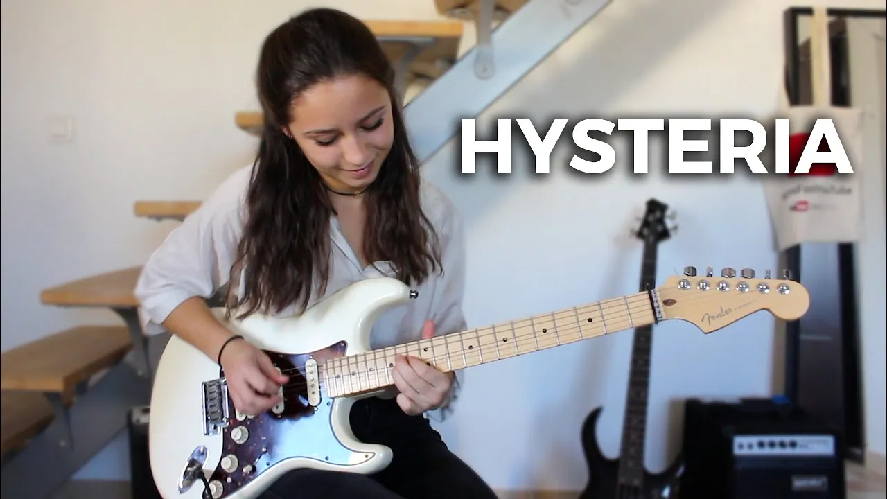 Muse - Hysteria (Cover by Chloé) background
