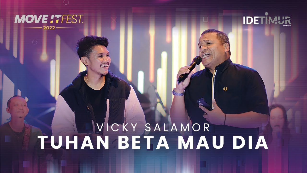 VICKY SALAMOR feat. EDUART WOLOK - TUHAN BETA MAU DIA | MOVE IT FEST 2022 background