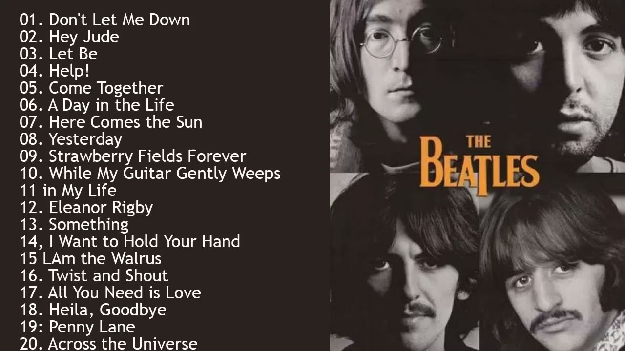 The Beatles Songs Collection - The Beatles Greatest Hits Full Album 2023 poster — similar to The Beatles Greatest Hits Full Album 2022 | The Beatles Best Songs Of All Time Vol 2
