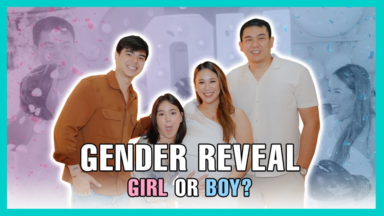 GENDER REVEAL backdrop