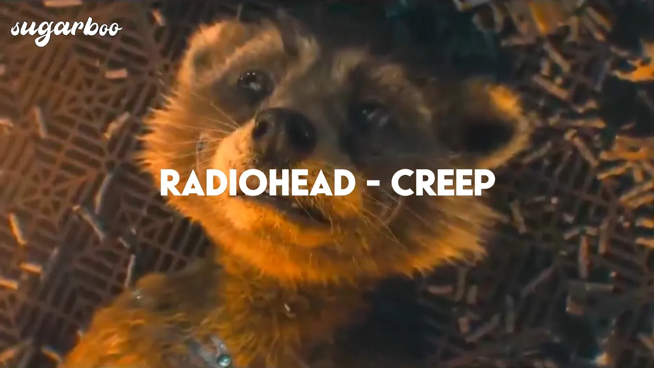 Radiohead - Creep (Rocket) // Sub Español • Canción del inicio de Guardianes de la Galaxia Vol. 3 background