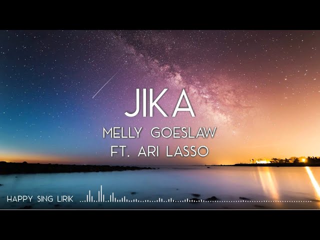 Melly Goeslaw ft. Ari Lasso - Jika (Lirik) background