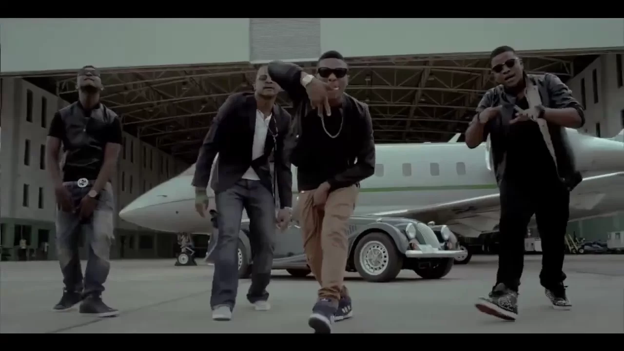 OFFICIAL Video!! E.M.E Feat. WizKid, Skales & Banky W. - Baddest Boy background