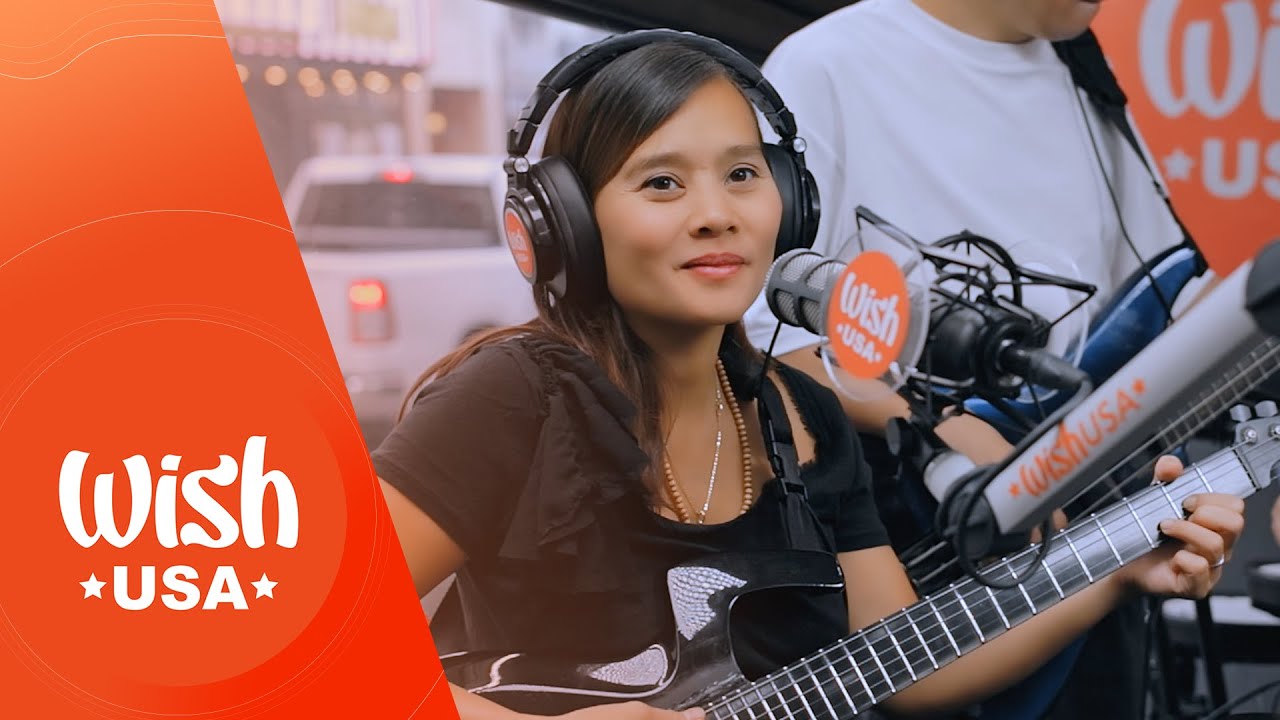Kitchie Nadal performs "Huwag Na Huwag Mong Sasabihin" LIVE on the Wish USA Bus background