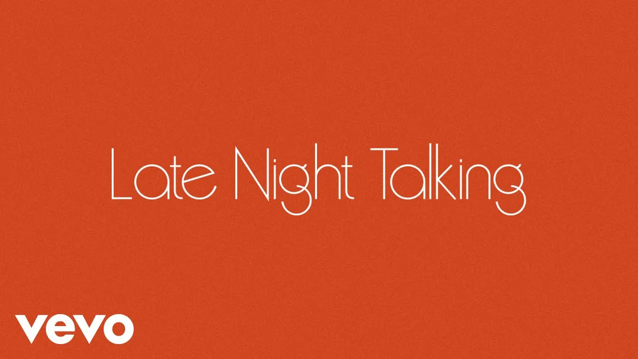 Harry Styles - Late Night Talking (Audio) background