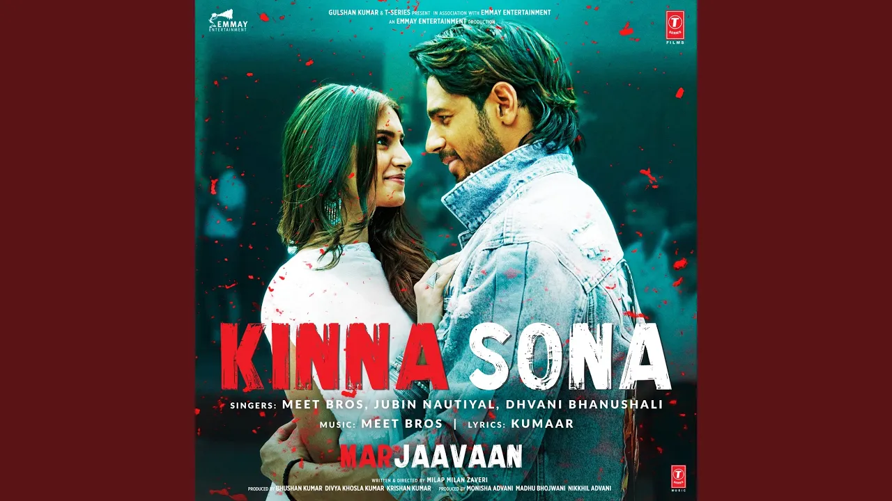 Kinna Sona (From "Marjaavaan") background