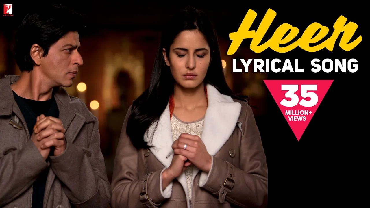 Lyrical | Heer | Song with Lyrics | Jab Tak Hai Jaan | Shah Rukh Khan, Katrina | A R Rahman | Gulzar background