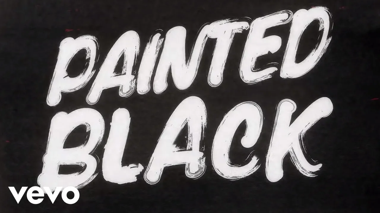 The Rolling Stones - Paint It, Black (Official Lyric Video) background