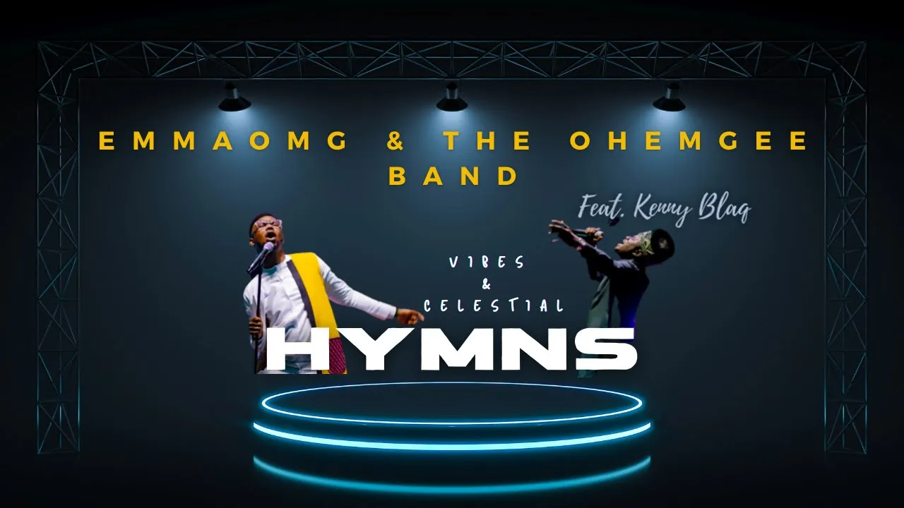 EmmaOMG and Kennyblaq freestyle Live On Stage background