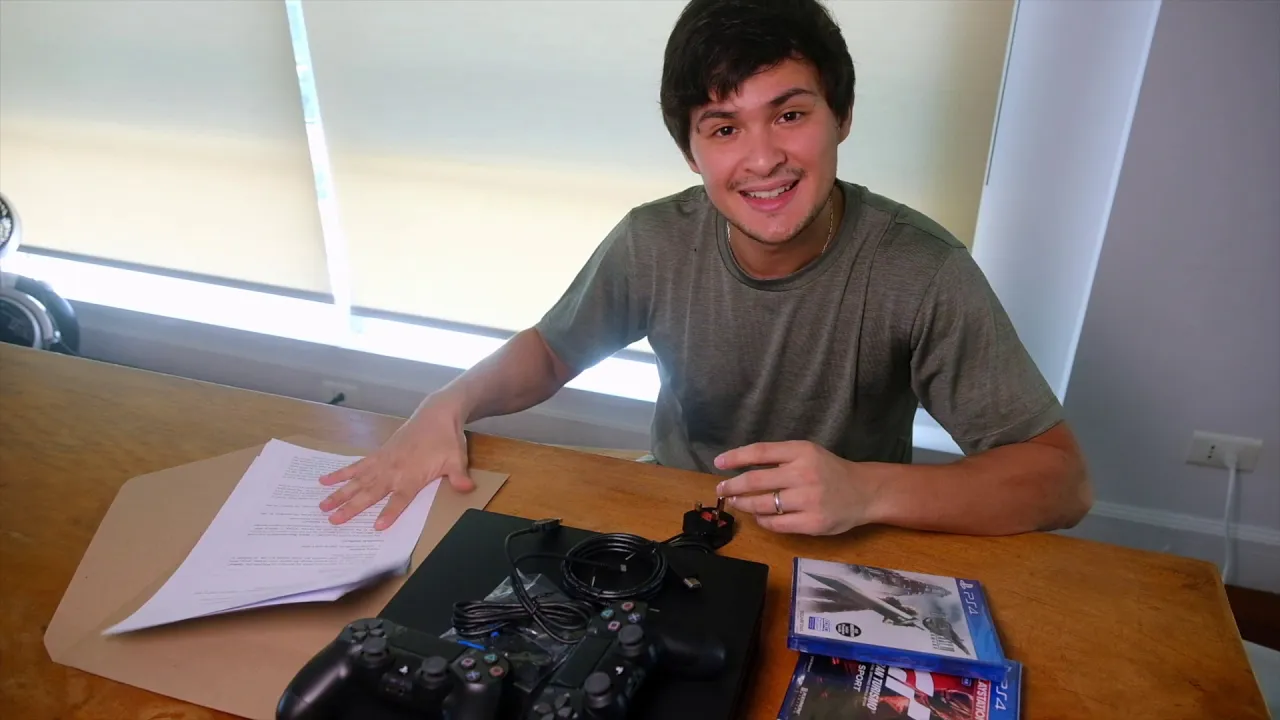 Unboxing | Playstation Pro 1TB background