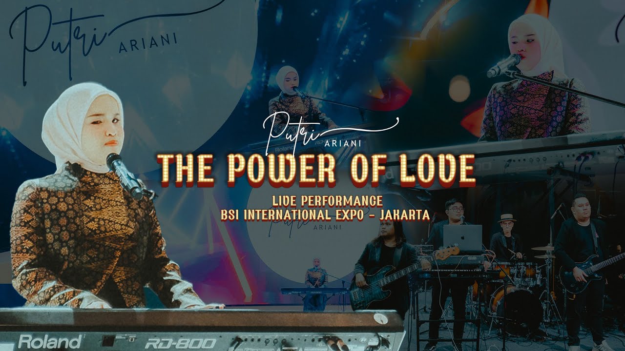 PUTRI ARIANI - THE POWER OF LOVE (LIVE PERFORM) CELINE DION COVER background