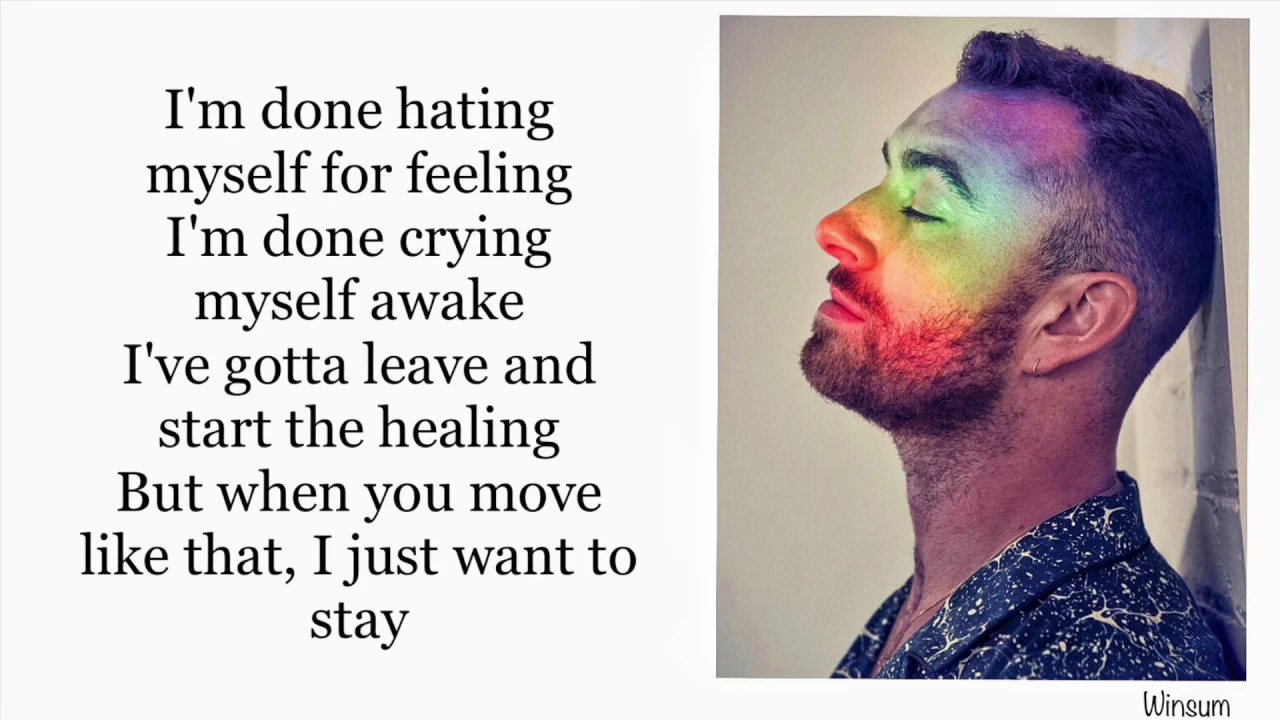 Sam Smith - How Do You Sleep (Lyrics) background