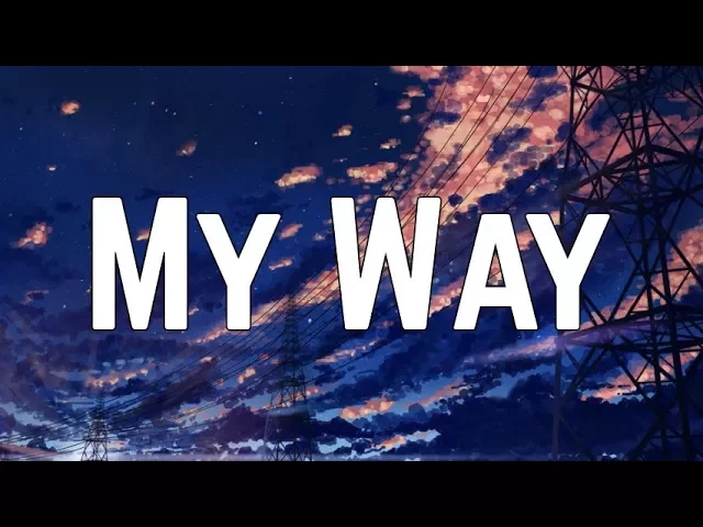 Calvin Harris - My Way (Lyrics) background