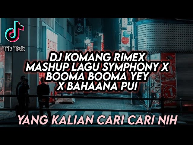 Dj Komang Cepek Cantik Mashup Symphony x Booma Booma Yey x Wake Me Up x Vacation x Bahanna Pui background
