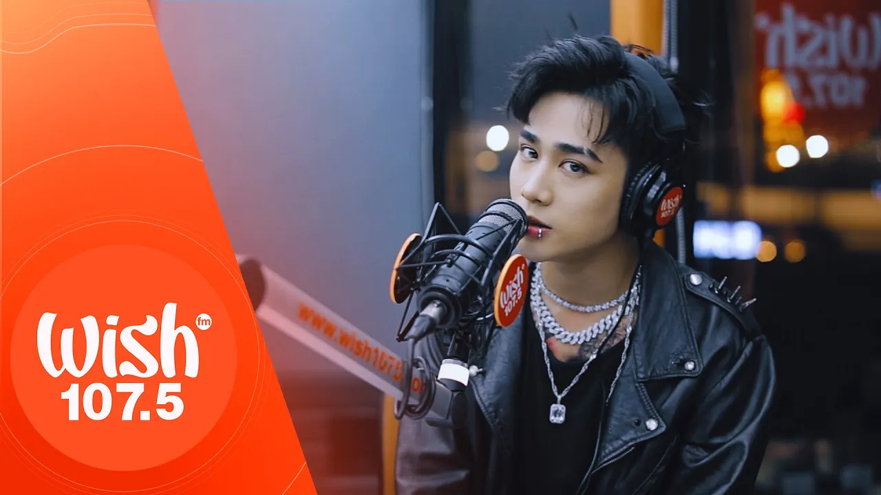 Josh Cullen performs “Wild Tonight” LIVE on Wish 107.5 Bus backdrop
