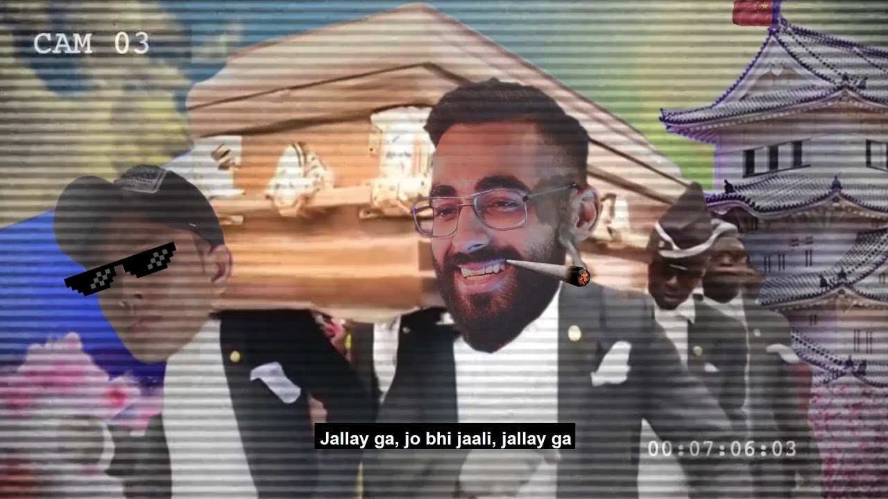 JALEGA - Young Stunners | Talhah Yunus | Talha Anjum | Prod. By Jokhay (Official Lyrical Video) background