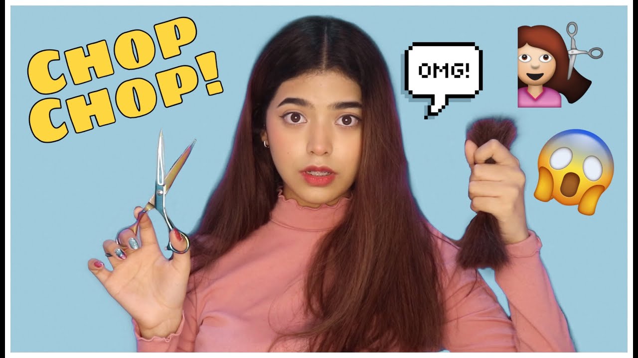 IMPULSIVELY CUTTING MY OWN HAIR !