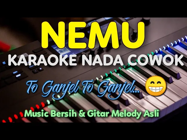 NEMU Karaoke Nada Cowok || Gilga Sahid || Koplo background