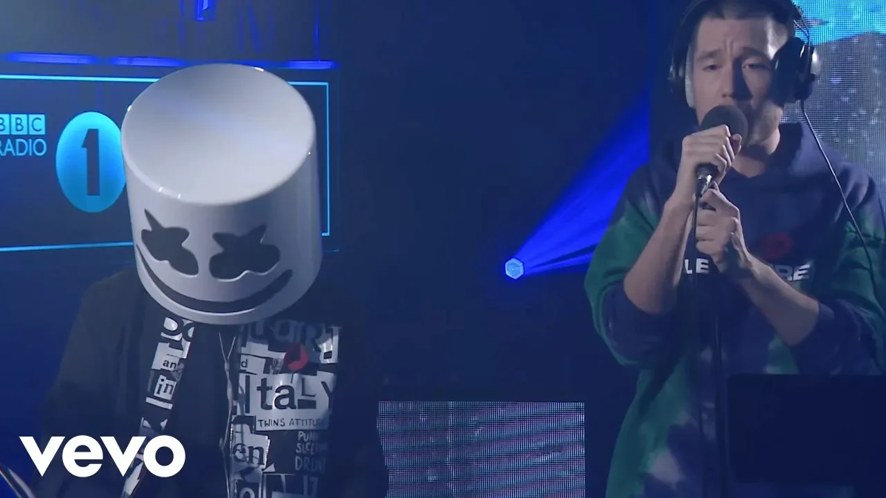 Marshmello - Happier ft. Bastille (in the Live Lounge) background