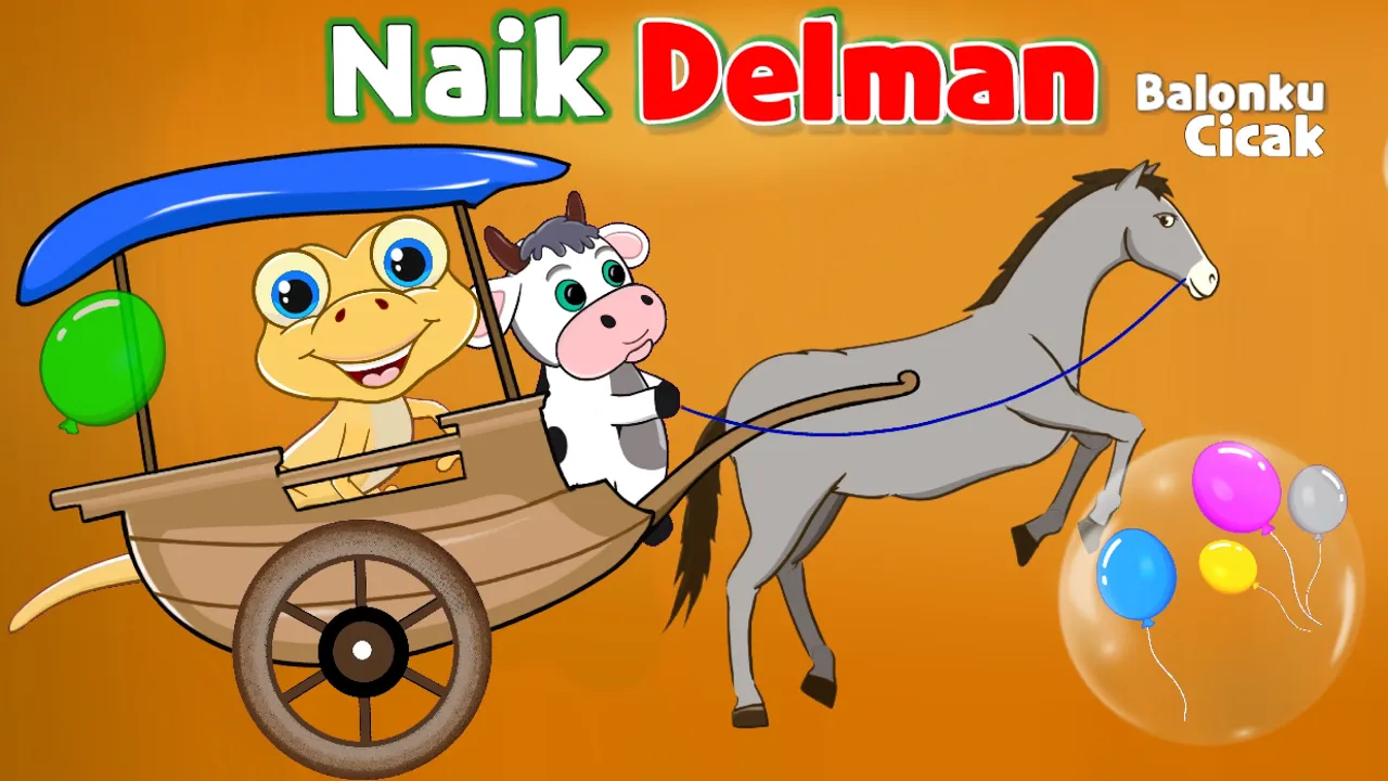 Cicak CICAK di dinding | Naik Delman istimewa Lagu anak, balonku ada lima | lagu anak-anak balitaЁЯРО
