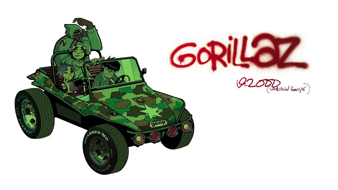 Gorillaz - 19-2000 (Soulchild Remix) background