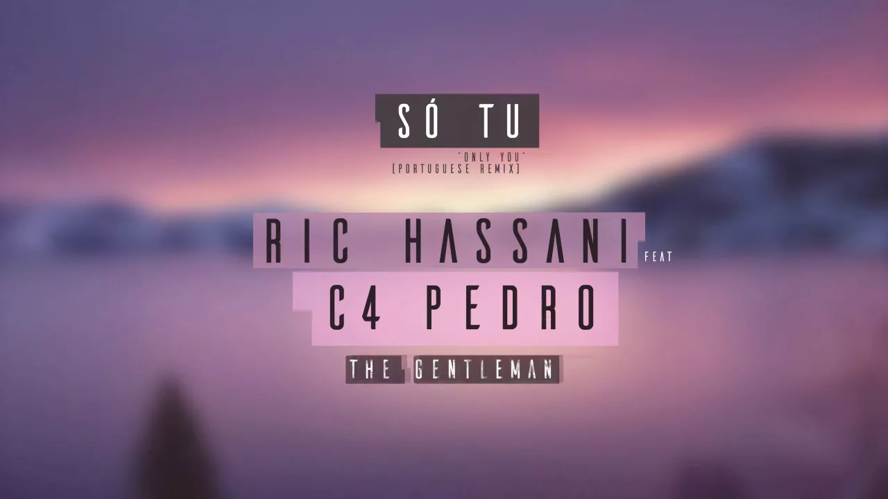Ric Hassani feat C4 Pedro - Só Tu ('Only You' Portuguese Remix) background