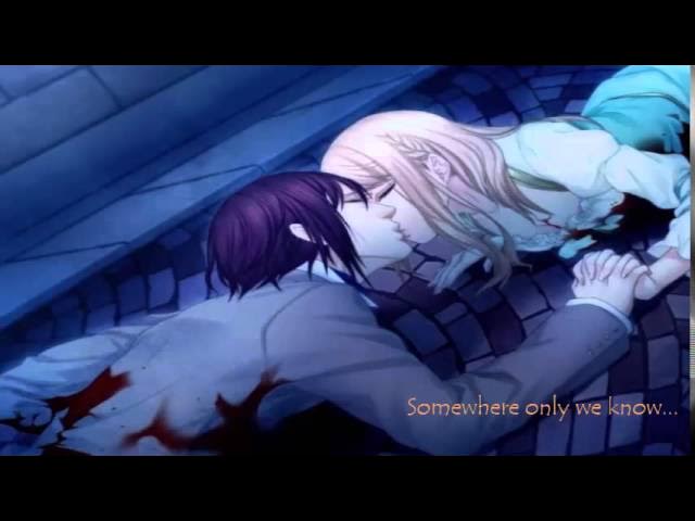 Keane- Somewhere Only we Know (Nightcore) background