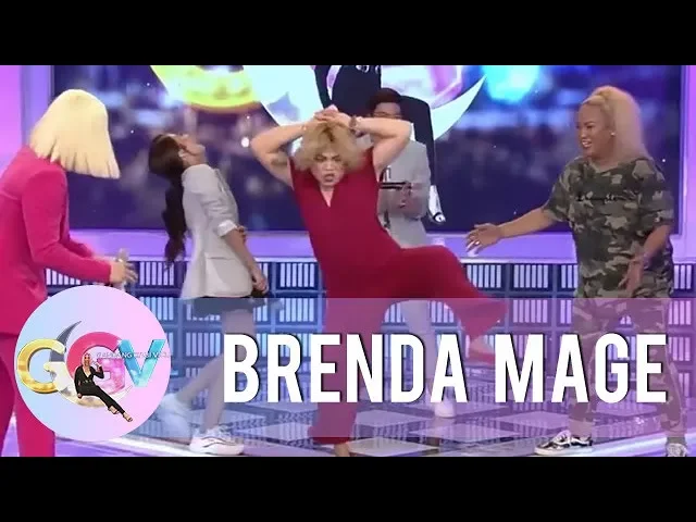 Vivoree falls on Hilo-nana Dance Challenge | GGV background