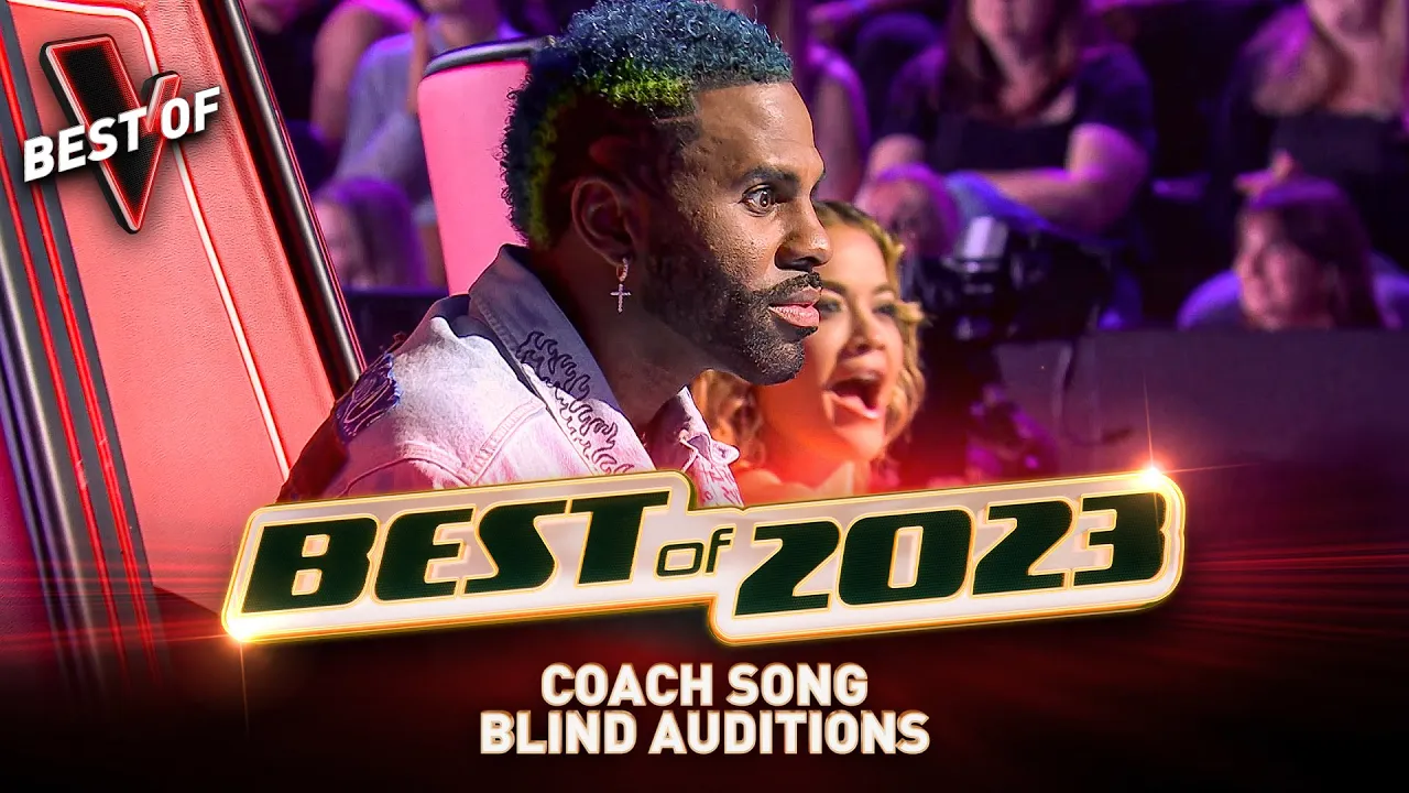 Coaches in SHOCK when hearing their OWN SONGS on The Voice 2023 | Best of 2023 (2023) | Watch on Movi47