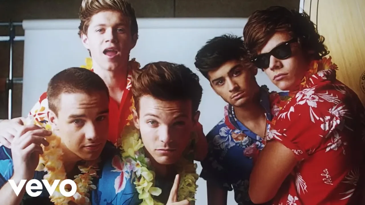 One Direction - Kiss You (Official) background