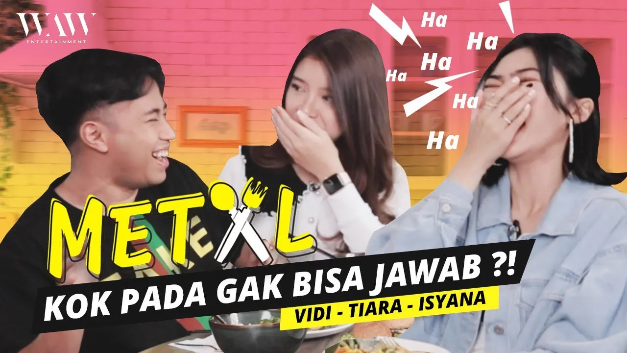 ISYANA KASIH PERTANYAAN MENJEBAK KE VIDI ALDIANO DAN TIARA ANDINI | METAL Isyana Sarasvati (2021) | Watch on Movi47