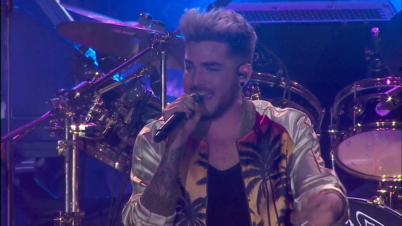 Queen + Adam Lambert - Dont Stop Me Now Live At Rock In Rio Lisbon 2016 background